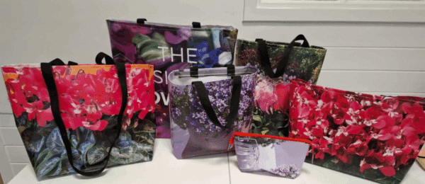 Recycle tassen van banners