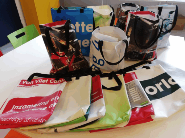 Recycle tassen van banners - Afbeelding 5