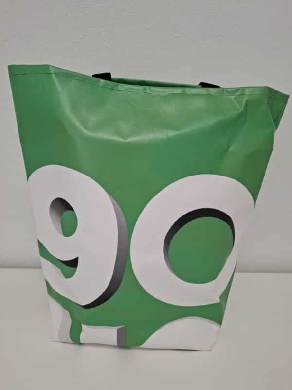 Bannertas groot groen