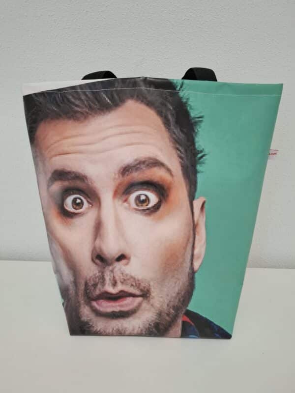 Bannertas klein - man en koffie