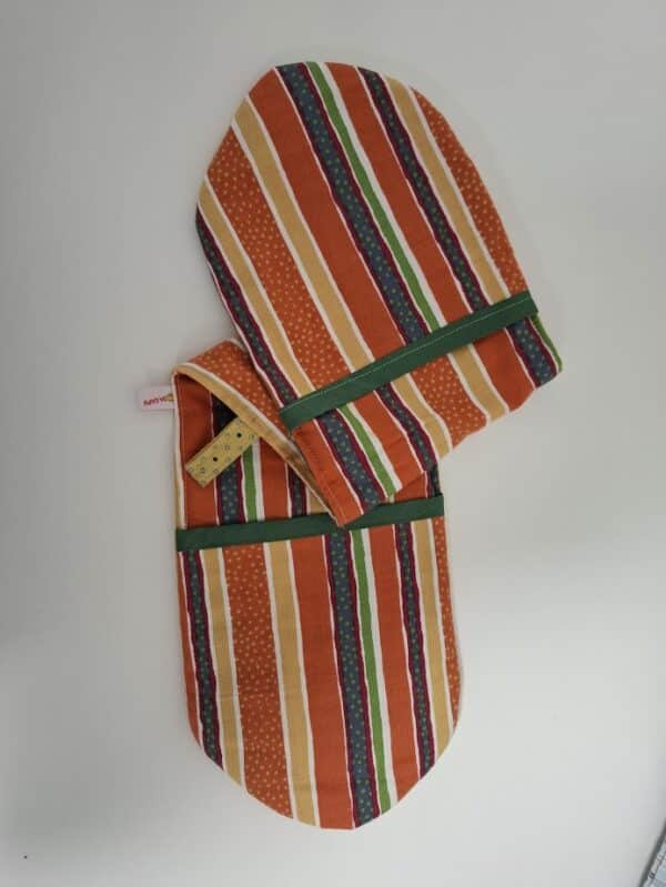 Pannenlappen, dubbele ovenwant - Afbeelding 4