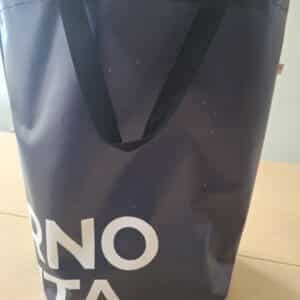 Bannertas groot - paars