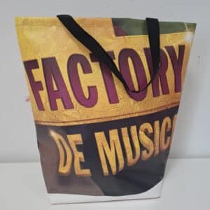 Bannertas groot - chocolate factory