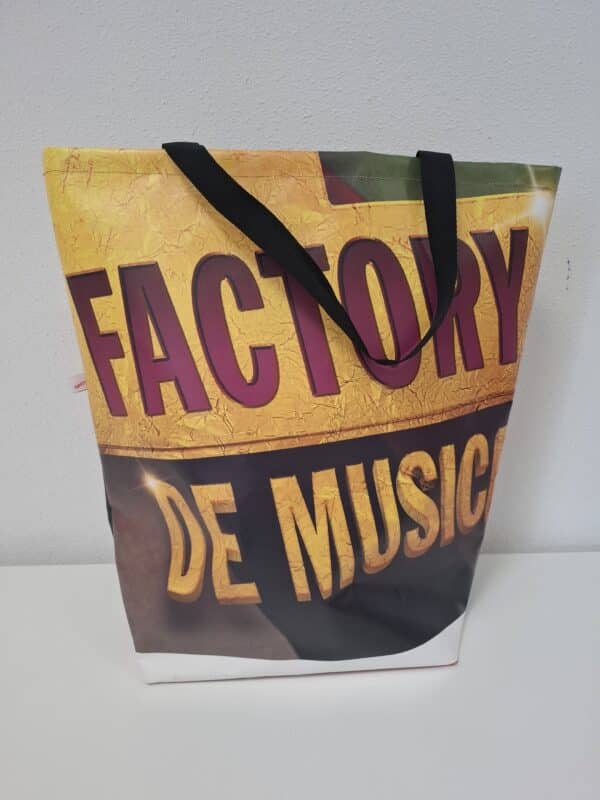 Bannertas groot - chocolate factory