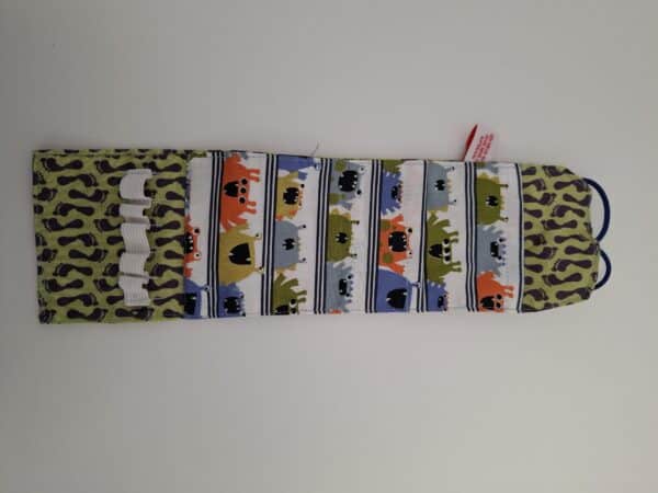 Menstruatie etui monsters