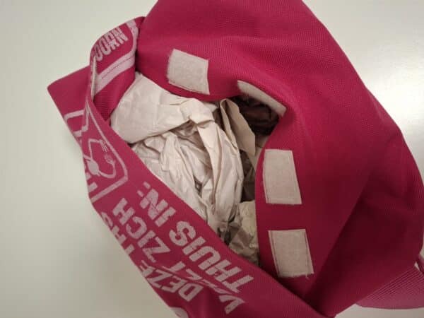 Schoenentasje van Apenheul tassen roze - Afbeelding 2