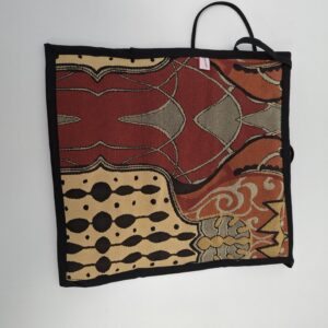 Zitlappen van stofstalen en oude banners