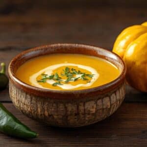 Oosterse pompoensoep