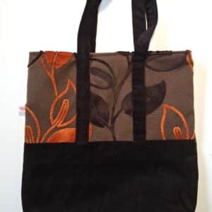 Schoudertas  Bruin/oranje