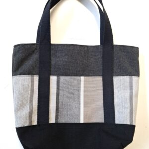 Klein handtasje zwart grijstinten