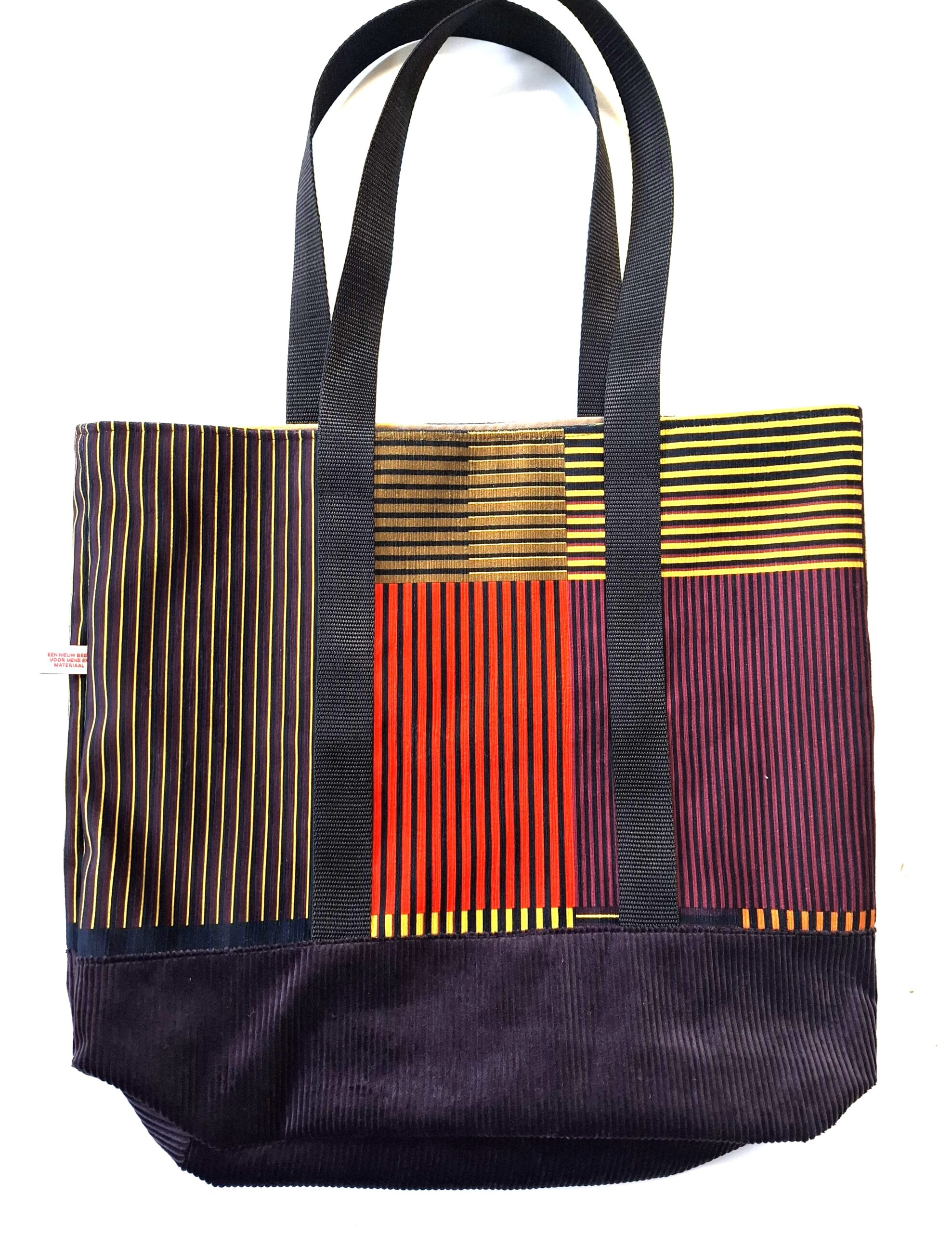 Schoudertas paars-gekleurd